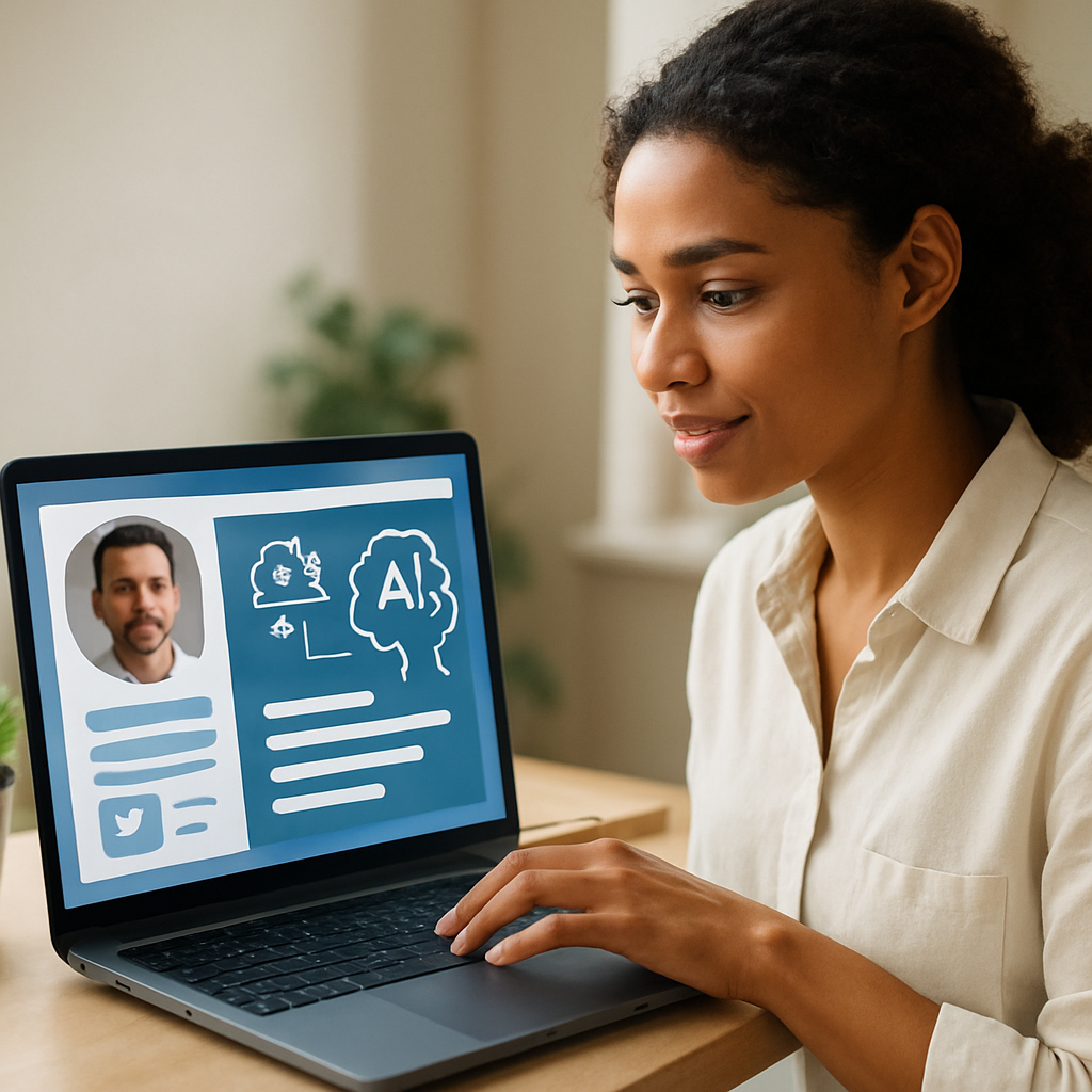 Blog post with image