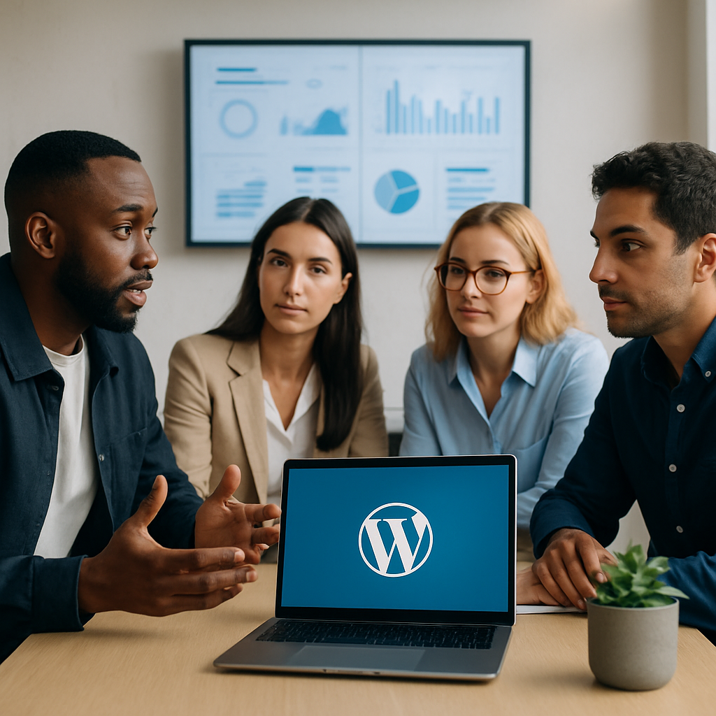 Blog post with image