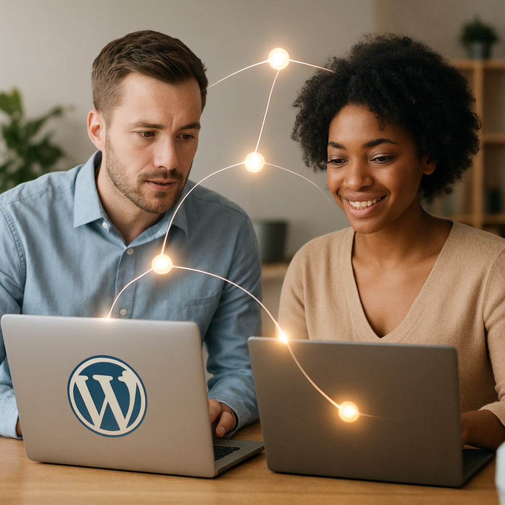 Blog post with image